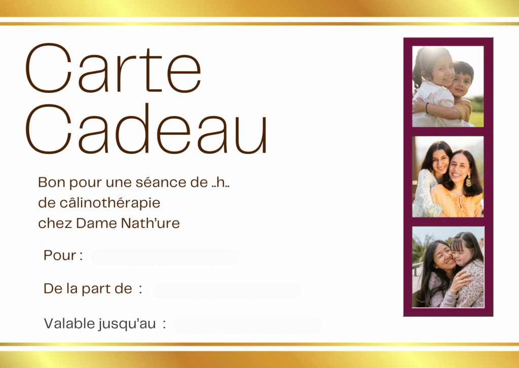 carte cadeau calinotherapie