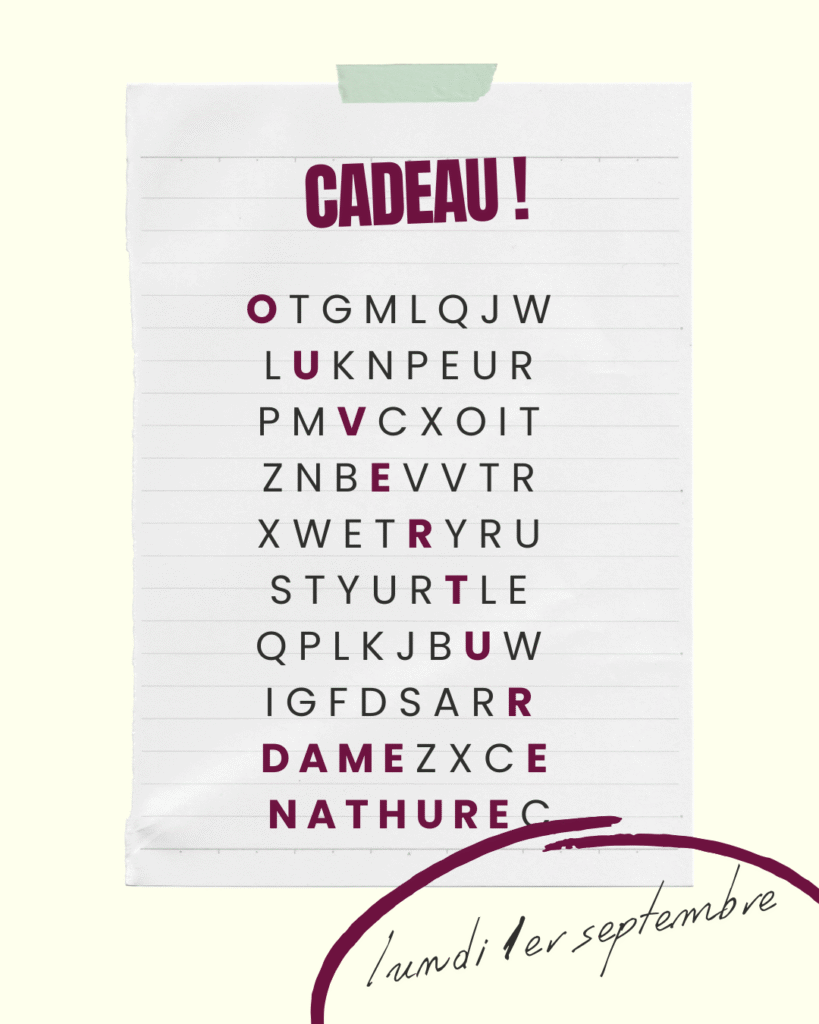 ouverture dame nath'ure