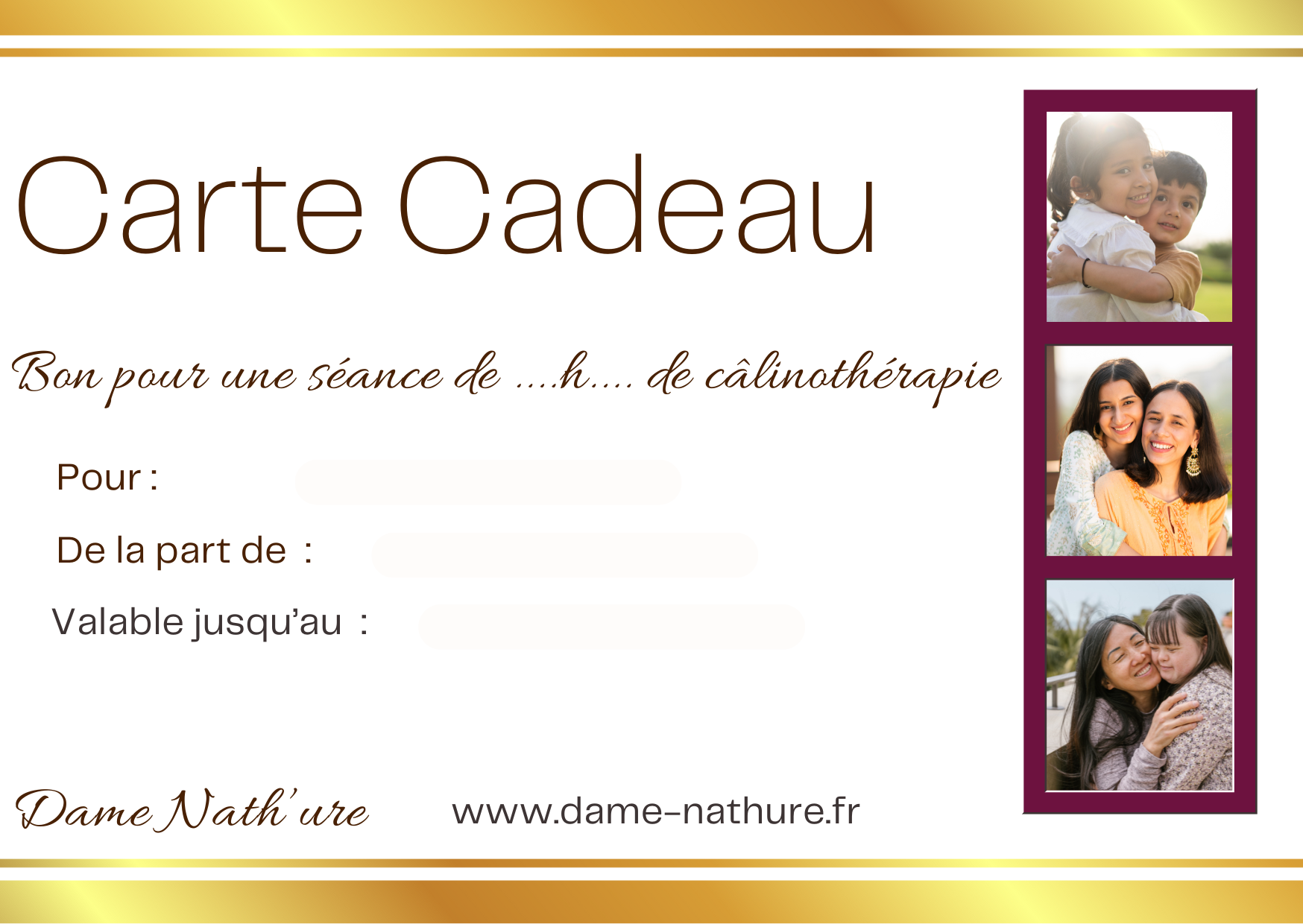 carte cadeau calinothérapie rouen