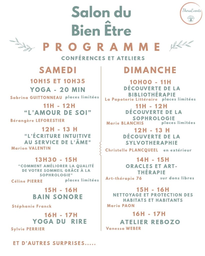 salon de bourgtheroulde communication animale dame nath'ure